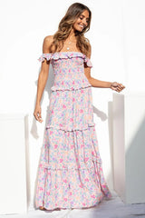 Easy Day Ahead Bedrucktes Maxikleid – 4 Farben