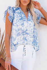 Ärmelloses Top mit Love In The Summer-Print