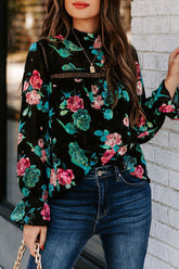 Bounty Of Blooms – Spitzentop mit Blumenmuster