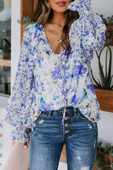 Desert Days – Transparentes Oberteil mit Blumenmuster