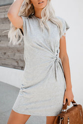 Love and Joy Kurzarm-Etuikleid im Mini-Stil – 2 Farben