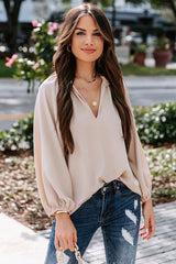 Enternally Bold Langarm-Top mit V-Ausschnitt – 3 Farben