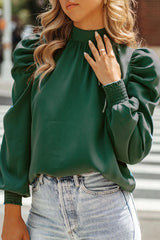 Hello Lover – Oberteil mit auffälligen Ärmeln und Smokarbeit – 2 Farben