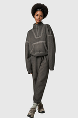 Adwin Kapuzen-Reißverschlussoberteil