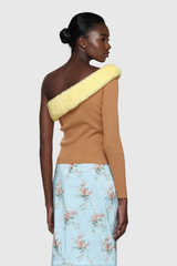 Afon Langarm-Stricktop mit einer Schulter