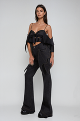 Agnetha Asymmetrische Deconstruct Wing Jeans