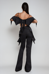 Agnetha Asymmetrische Deconstruct Wing Jeans