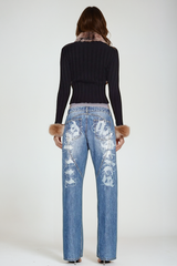 Agrafena Stricktop aus Kunstpelz