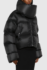 Kurze Baumwolljacke mit Stehkragen von Ai