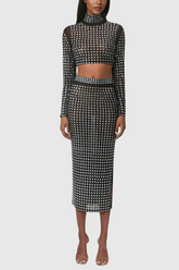 Aida Strass Bodycon-Set