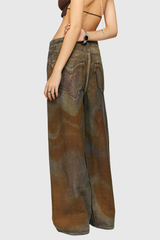 Jeans mit Airlie-Print