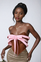 Ake Bow Trägerloses Deconstruct-Top