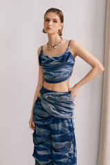 Elowyn Denim-Sets mit Camouflage-Print