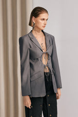 Arlette – Jacke mit Schnürung und Cutout