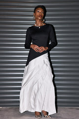 Asher Ruch Bodycon Maxikleid