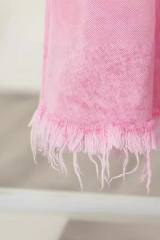 Ayleen Maxi-Jeansrock in Rosa