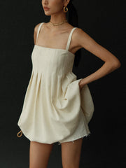 Sacred Dream – Kurzes Skaterkleid mit Falten