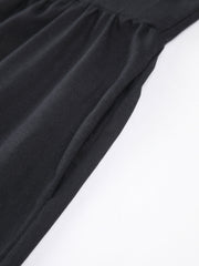 Camisole-Midikleid aus Baumwolle und Leinen mit Knoten