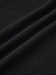 V Neck Halter Split Knit Dress