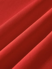 Neckholder-Midikleid mit Herzausschnitt und Plissee