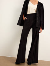 Bootcut-Hose mit Paspelierung