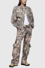 Bahula Hose mit Camouflage-Print und Taschen