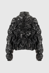 Balta Ruch Kordelzug Lederjacke