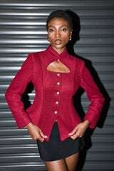 Balto – Jacke mit Cut-Outs und Knöpfen