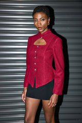 Balto – Jacke mit Cut-Outs und Knöpfen