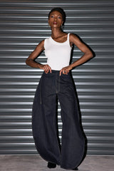 Balwina – Weite Jeans mit Schlitz