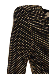 Blakely Kleid mit V-Ausschnitt und Strass