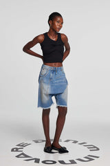 Brittany Kurze Jeans In Blau