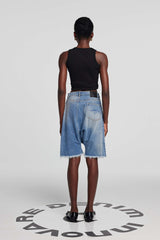 Brittany Kurze Jeans In Blau