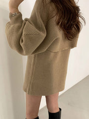 Anmutiges, langärmliges Crop-Top