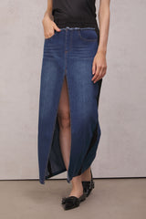 Carolina Maxirock mit hohem Schlitz