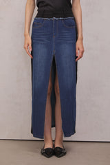 Carolina Maxirock mit hohem Schlitz