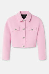 Cora – Kurze Jacke mit Knopfverzierung