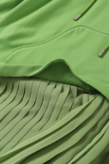 Daivya Deconstruct – Asymmetrisches Maxikleid aus Netzstoff