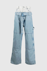 Daleyza Fake Zweiteiler Jeans