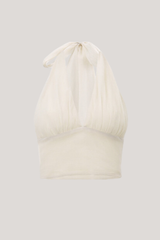 Rückenfreies Neckholder-Top von Della Ruch