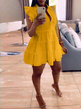 Hemdblusenkleid mit Rüschen – Ausverkauf