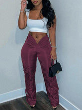 Cargohose mit Reißverschluss vorne – Ausverkauf