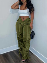 Indiebeautie Zip-Front Cargo Pants