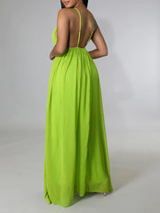 Indiebeautie Chiffon-Camisole-Kleid