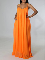 Indiebeautie Chiffon-Camisole-Kleid