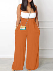 Set aus Bandeau-Top und Overall