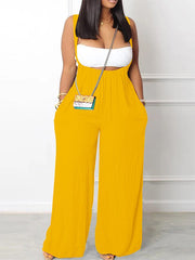 Set aus Bandeau-Top und Overall