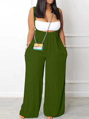 Set aus Bandeau-Top und Overall
