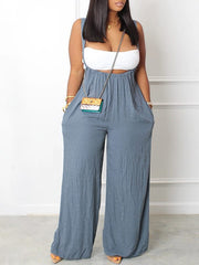 Set aus Bandeau-Top und Overall