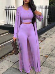 Solides dreiteiliges Set - Ausverkauf